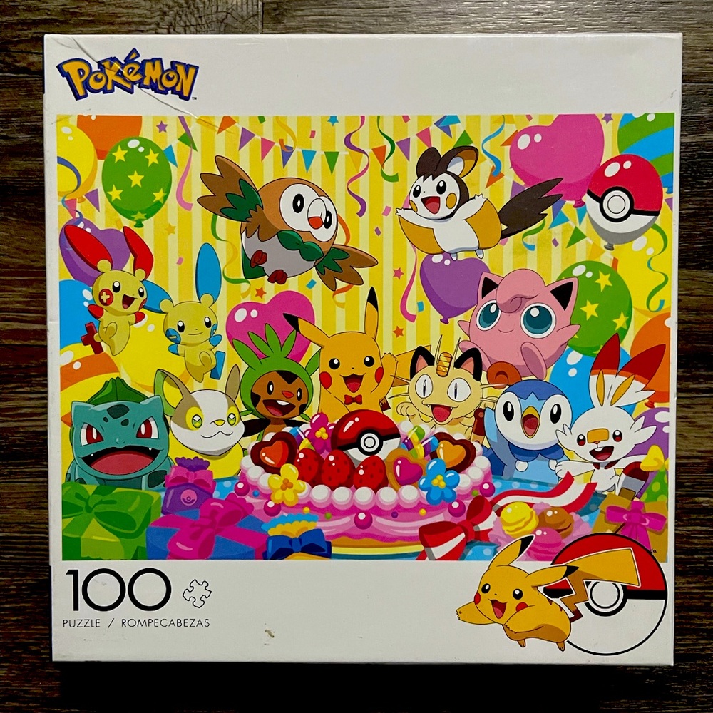 Buffalo Games - Pokemon Birthday Party - 100 Piece Jigsaw Puzzle 🧩